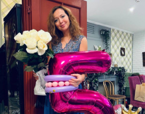Елена Захарова поздравила дочь с первым юбилеем