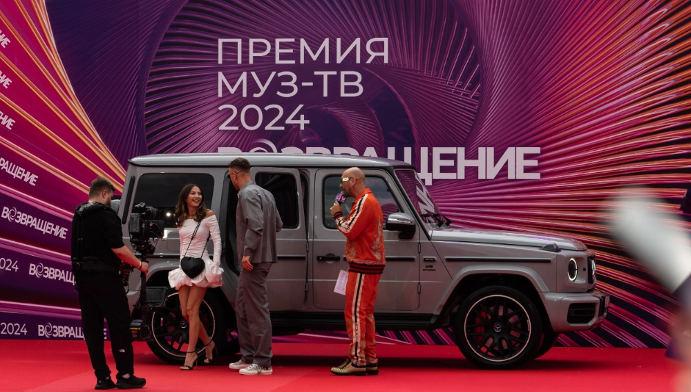 ТОП-10 звёздных авто Премии МУЗ-ТВ 2024 «Возвращение»